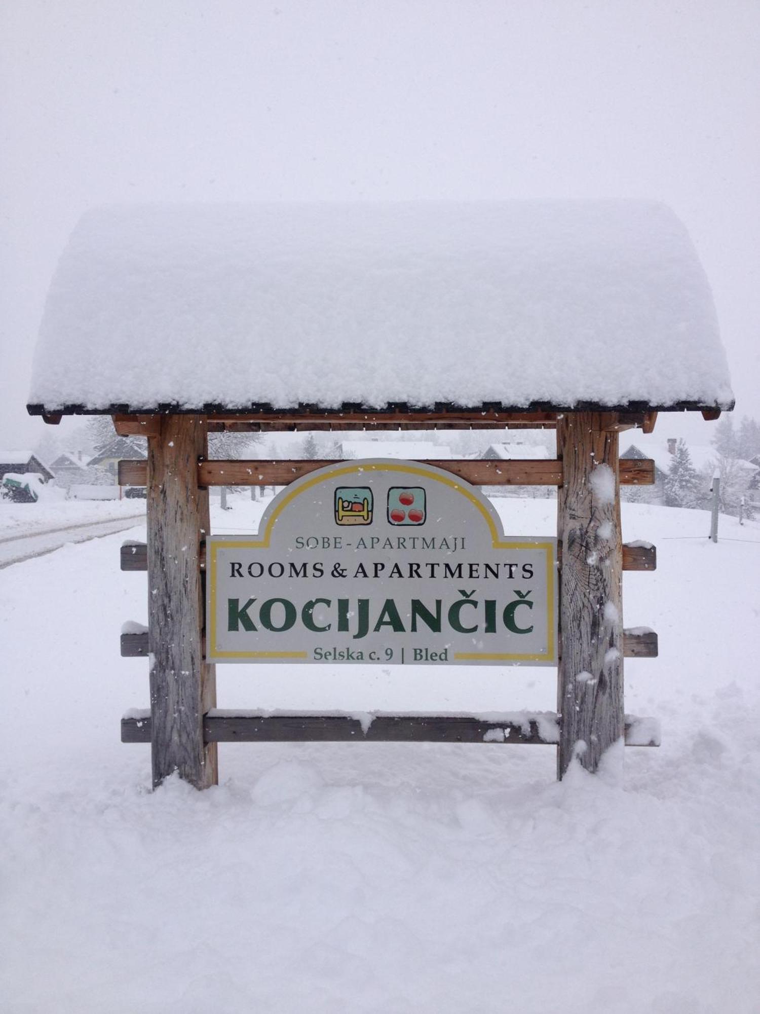 Apartments-Rooms Kocijancic Блед Екстериор снимка