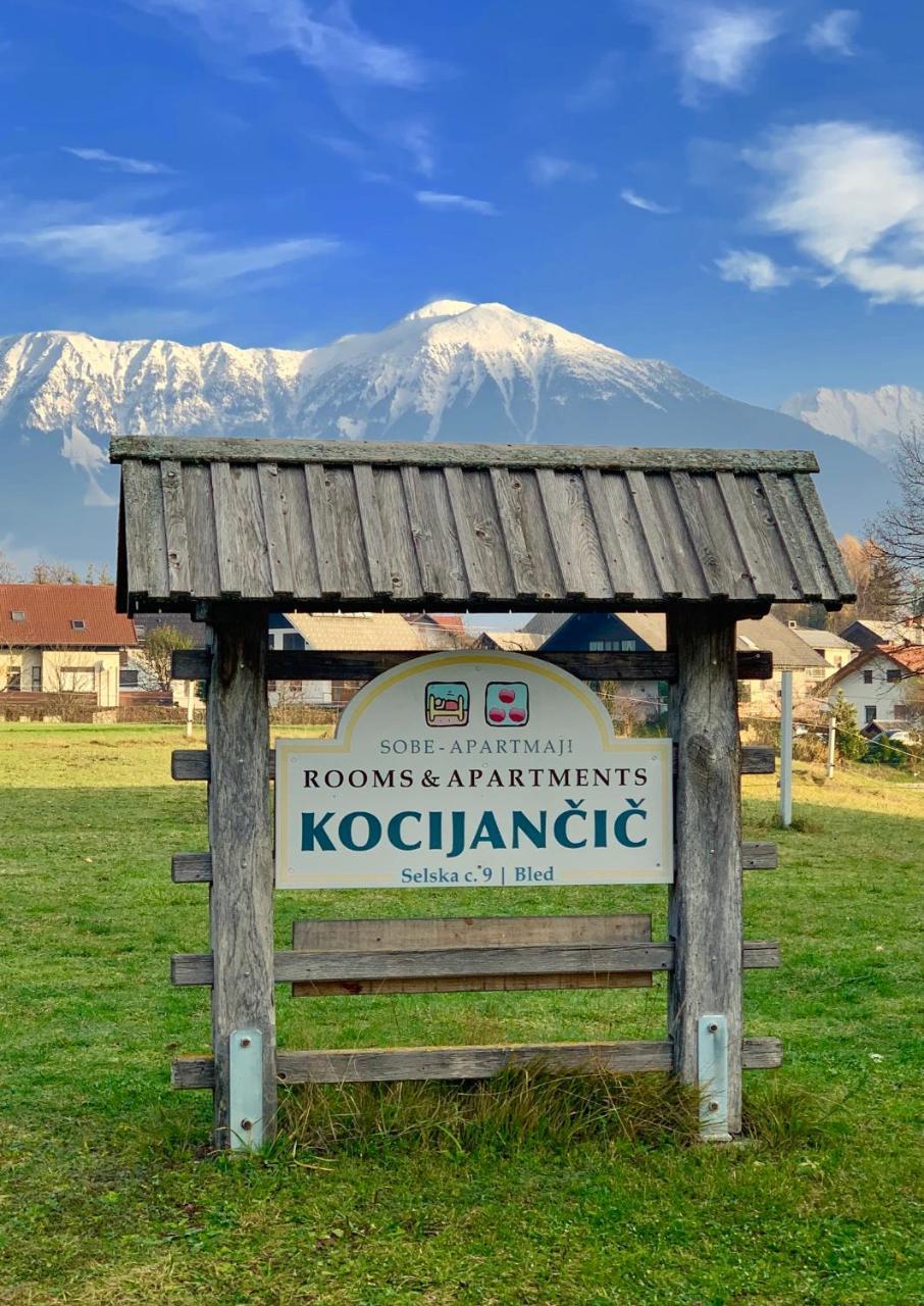 Apartments-Rooms Kocijancic Блед Екстериор снимка